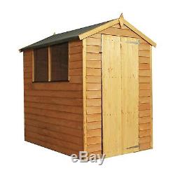 Mercia Overlap Apex Wooden Garden Shed 6 x 4ft -From the 