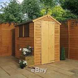 Mercia Overlap Apex Wooden Garden Shed 6 x 4ft -From the 