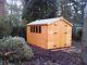10X8 APEX WOODEN GARDEN SHED 13MM T/G 2X2 CLS FRAME 1 THICK FLOOR