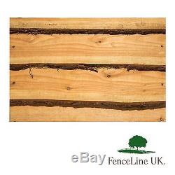 10 Pack 15mm Weany Edge Timber Cladding 2.4m Long Live edge Shed Garden Fence