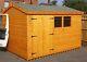 10'X8' Wooden Garden Shed Shiplap Heavy Duty DELIVERED & INSTALLED Workshop Hut