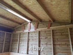 10' x 16'' Heavy Garden Shed Timber shed VA029