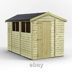 10 x 6 Wooden Shed, Tongue And Groove Roof and Floor. No Windows