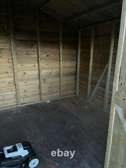 10 x 8 wooden garden shed