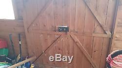 10ft X 10ft X 8ft (APEX) GARDEN SHED NO RESERVE GREAT CONDITION