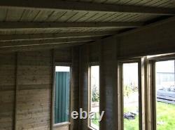 10x12'Don Morris' Wooden Garden Room, Summerhouse, Studio, Shed Heavy Duty