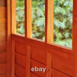 10x20 Overlap Double Door Garden Storage Outdoor Wooden Shed