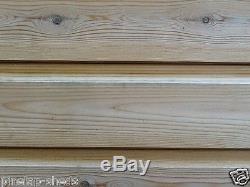 10x4 wooden pent Garden Shed Tongue & groove Tanalised Throughout store hut