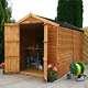10x6 GARDEN SHED DOUBLE DOOR APEX WINDOWLESS WOOD SHEDS 10ft x 6ft New Un Used