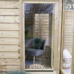 10x6 Oakley Double Door Pent Summerhouse Garden Room Base/Install Options