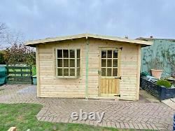 10x6 summer house with bay window garden office shed play house cabin