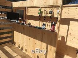 10x8 Garden Bar, Sports Bar, Man Cave, Shed Bar