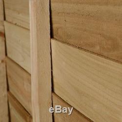 10x8 PRESSURE TREATED WOODEN GARDEN SHED WINDOWLESS UN USED NEW 10ft x 8ft SHEDS