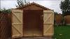 12 X 8 Apex Garden Shed With Double Doors