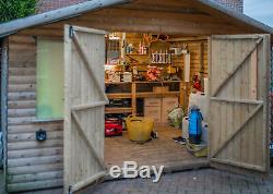 12' x 10' Garden Shed or Summer House or Workshop excellent condition