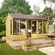 12 x 8 Hobbyist Summerhouse with Long Windows Tongue and Groove Garden Shed