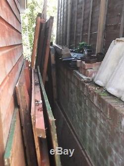 12 x 8 Wooden Garden Shed workshop 9ft in height, Dismantled