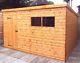 12x10 Heavy Duty Pent Garden Storage Timber Shed Quality Fully Assembled New