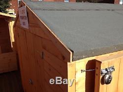 12x12 Windowless Apex Wooden Shed / Garden Shed / T&g/ Quality Timber