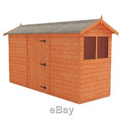 12x4 Tiger Flex Apex Garden Shed Tongue and Groove Apex Sheds