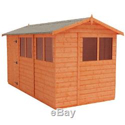12x6 Tiger Flex Apex Garden Shed Tongue and Groove Apex Sheds