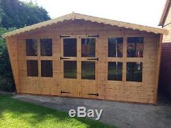 12x8 Summer house wooden garden shed