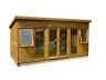 12x8 T&G SUMMER HOUSE (MODERN) (WOODEN GARDEN SHED) (LOG CABIN)