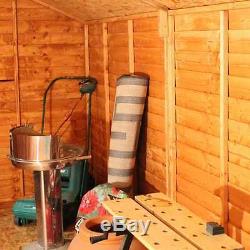 12x8 WOOD SHED FREE DELIVERY NEW UN USED WOODEN GARDEN 12ft x 8ft STORAGE SHEDS