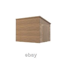 14x10'Abbot Shed' Wooden Garden Room/Shed/Summerhouse, Heavy Duty, Tanalised