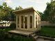 14x12'Roseberry Contemporary' Wooden Log Cabin-Summerhouse-Garden Room-Shed