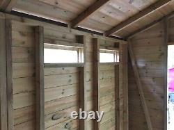 14x8'Buckthorn Shed' Wooden Garden Room/Shed/Summerhouse, Heavy Duty