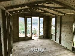 14x8'Oswald' Wooden Heavy Duty Tanalised Bespoke Garden Room/Shed/Summerhouse