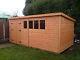 16x8 Pent Wooden Garden Shed 13mm T/g 2x2 Cls Frame 1 Thick Floor