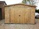 16 x 10 Heavy Duty Scampton t&g Wooden Garage Timber Workshop Garden Shed