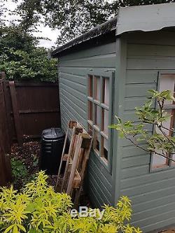 16 x 10 shed, insulated and floored previously used as garden office