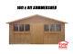 16ft X 8ft Garden Shed/summer House With +1ft Overhang High Quality Timber