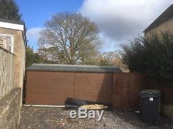 16ft x 8ft Garden shed and base