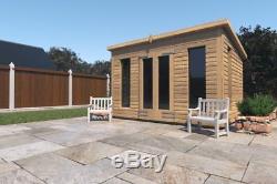16x10'Don Morris Summerhouse' Heavy Duty Wooden Garden Shed/Summerhouse