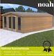 16x10'Melrose Summerhouse' Heavy Duty Wooden Tanalised Garden Shed/Workshop