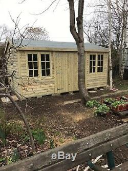16x10 Shed, Tanalised, Shed, Garden, Free Install, Quality Timber, Red Felt