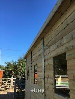 16x10'Winchester Garden Shed' Heavy Duty Wooden Shed/Workshop/Summerhouse