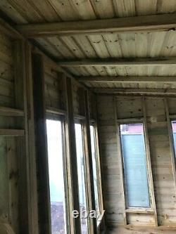 16x6'Statesman Mancave' Heavy Duty Wooden Garden Workshop/Summerhouse Tanalised