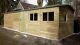 20 x 10 Heavy Duty Scampton Wooden Garage Timber Workshop Garden Shed