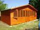 20 x 10 SUPREME SUMMER HOUSE LOG CABIN WOODEN SHED TOP QUALITY TIMBER MANCAVE