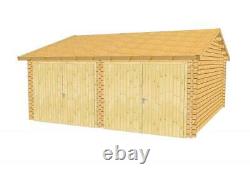 20ft x 12ft Heavy Duty Wooden Garage Timber Workshop Garden Shed Delivery