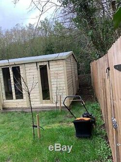20x10 Garden room Shed workshop summerhouse man cave heavy duty FREE INSTALL