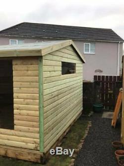 20x10 Log Cabin, Studio, Tanalised, Shed, Garden, Free Install, Heavy Duty