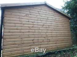 20x12 Large Wooden Garden Shed/ Garage/ Workshop/ Garden Room