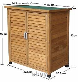 2NDS Easipet Wooden Garden Shed for Tool Storage 2286