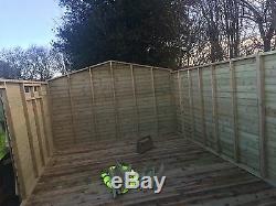 30x10' Wooden Garden Shed Summerhouse Ultimate 19mm Tanalised Security Workshop